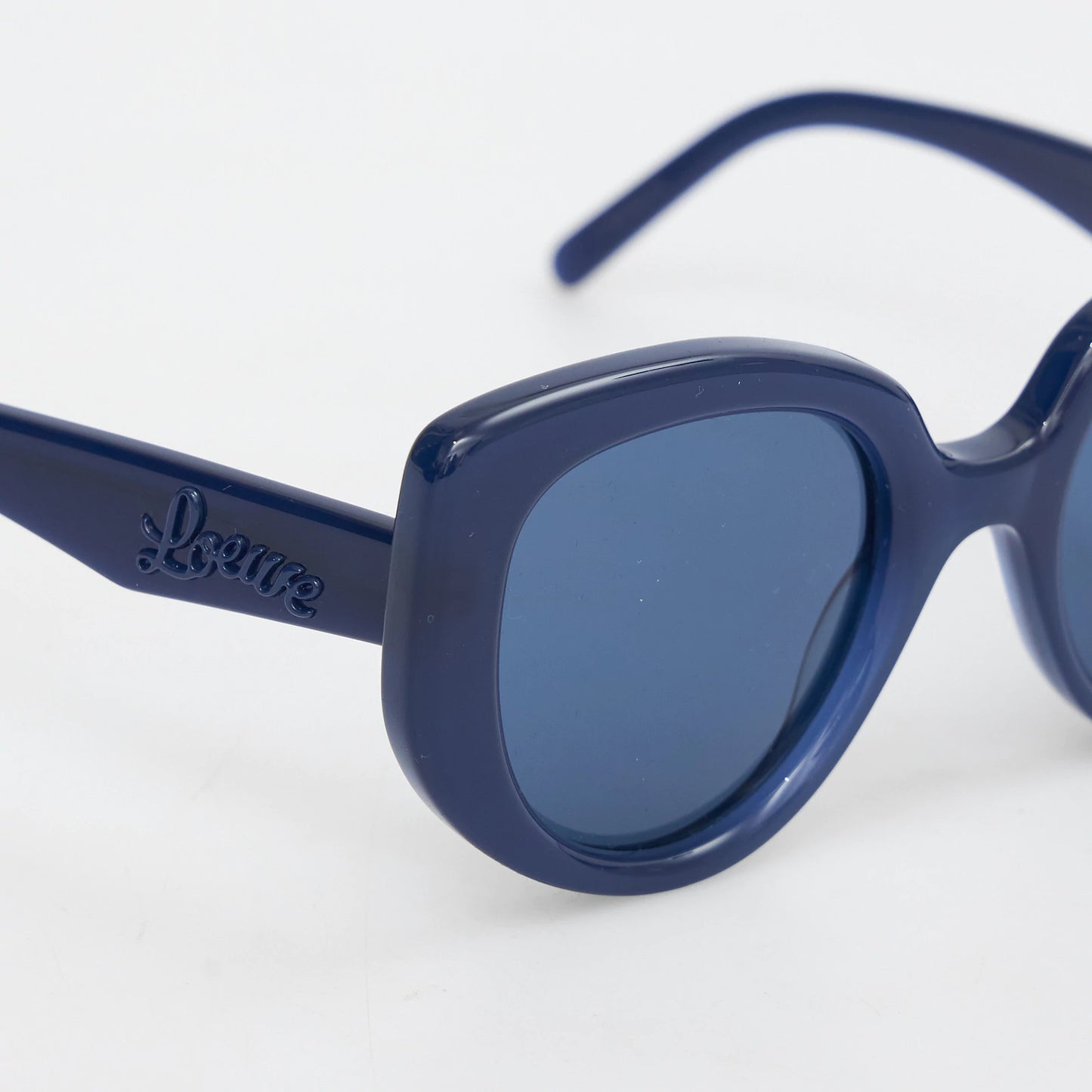 Blue Frame Sunglasses