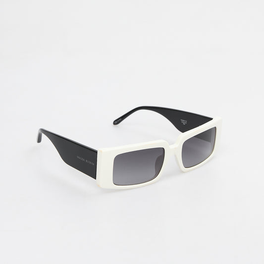 White Frame Sunglasses