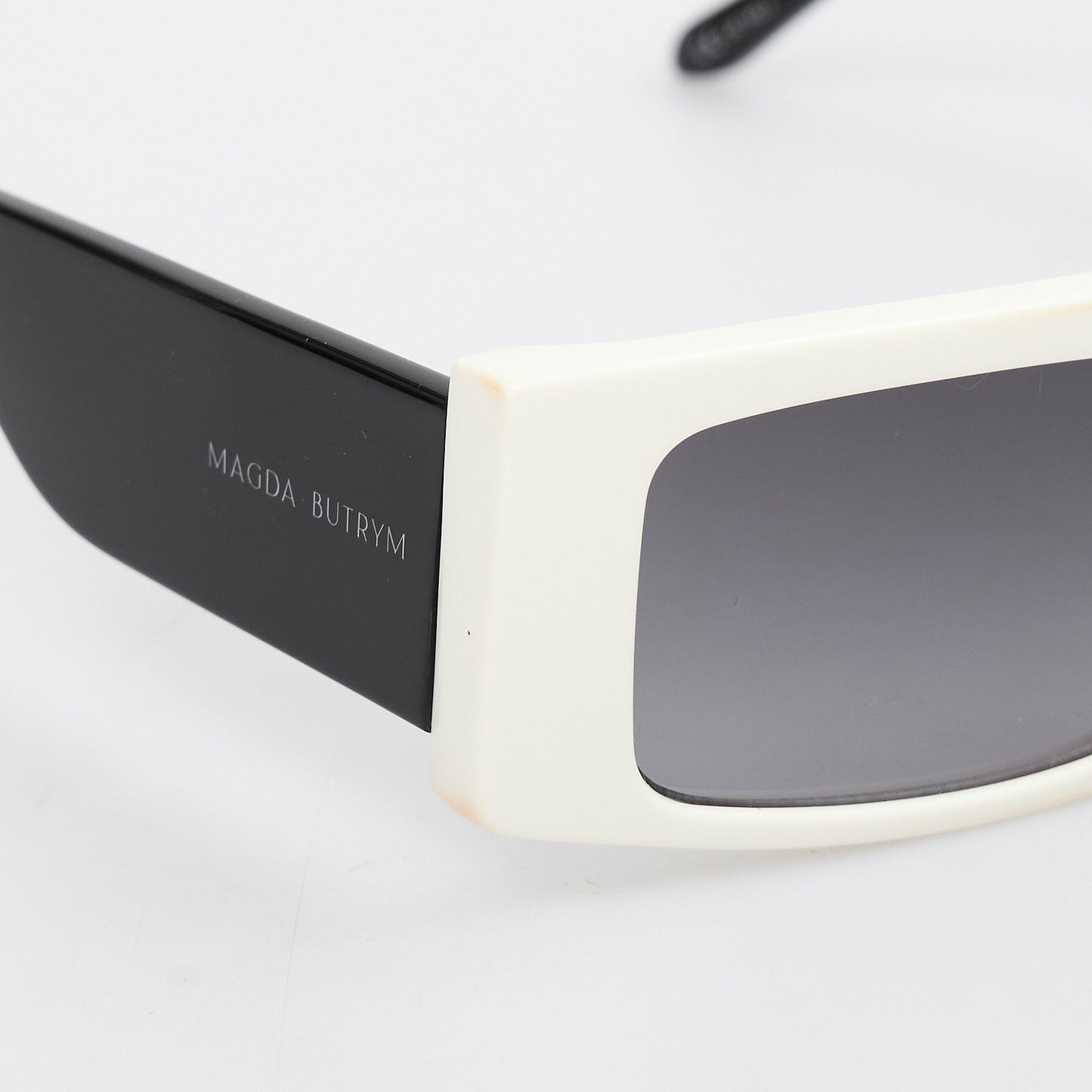 White Frame Sunglasses