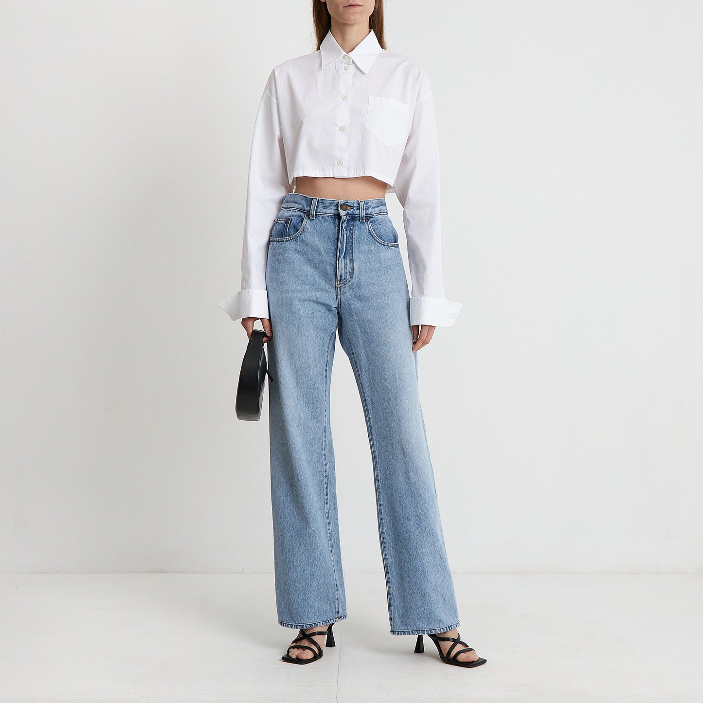 Skyline High-Rise Straight Jeans
