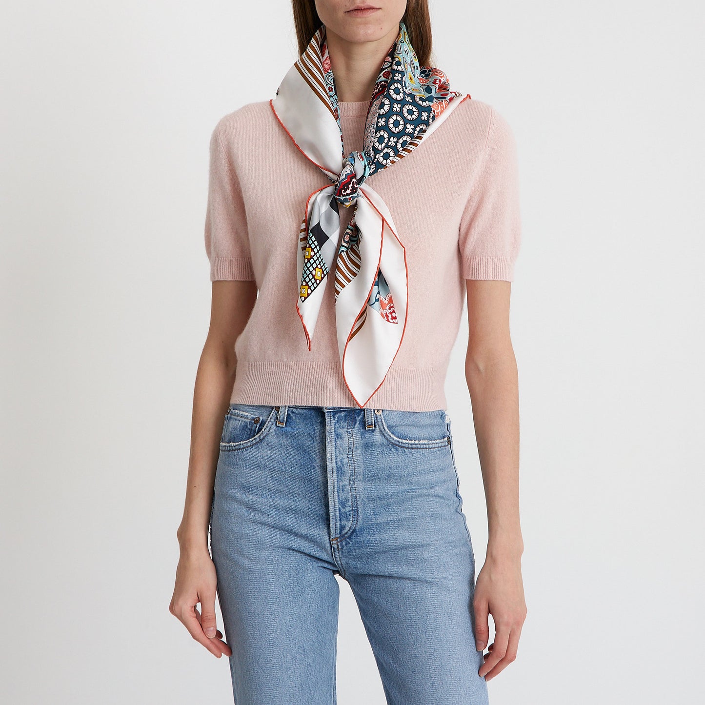 L'art du Sarasa Silk Scarf
