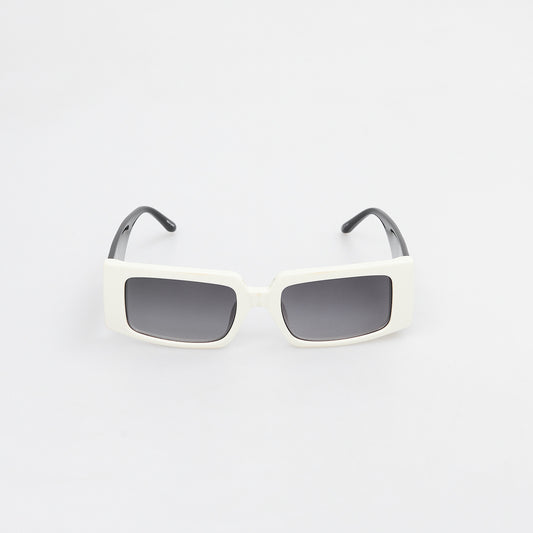 White Frame Sunglasses