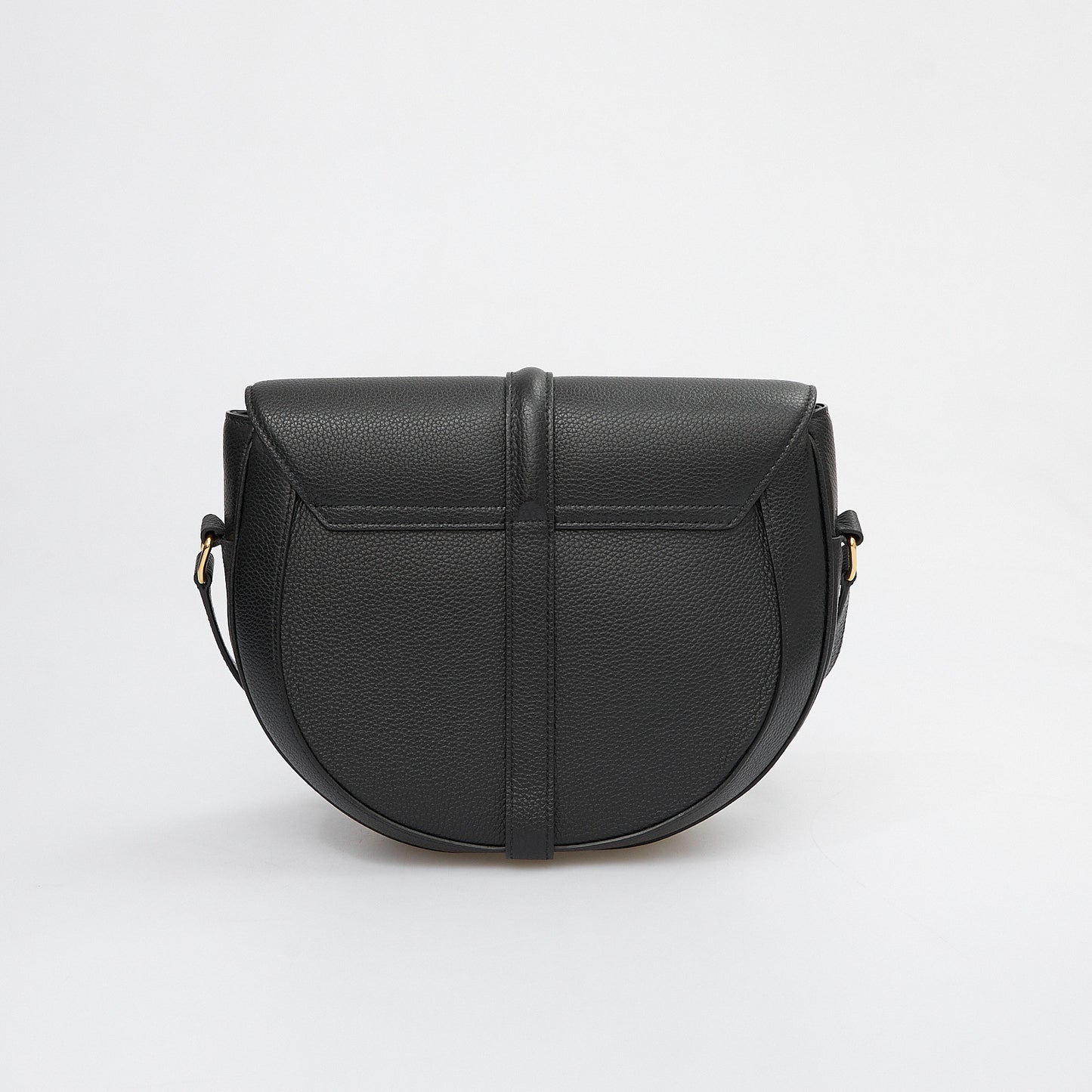 Black Leather Shoulder Bag