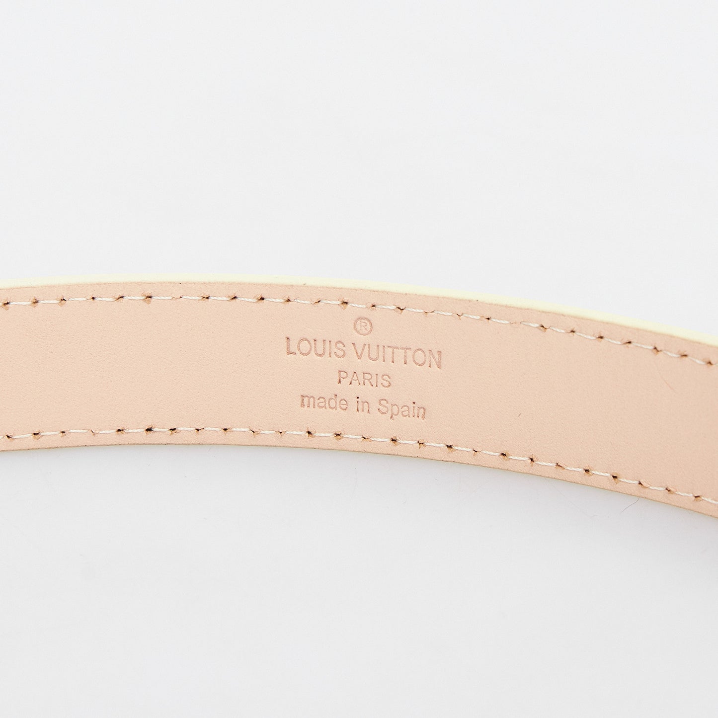 Sunshine Monogram Patent Belt