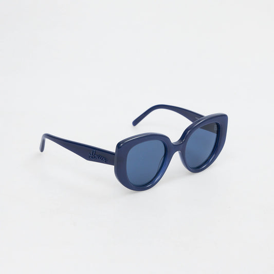 Blue Frame Sunglasses
