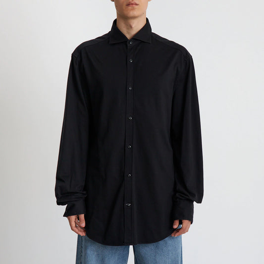 Black Slim-Fit Shirt